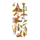 Wallsticker Mega Pakke Indianere