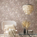Romantyczna tapeta w kwiaty Trwała tapeta z włókniny Floral by A.S. Création Pink Orange 386363