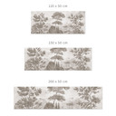 Keukenachterwand landschap met tuinlandschap in beige - Ms Tiff