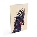 Luźny Plakat drewniany - Galaxy Bird