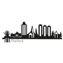 Sticker mural - Thailand Skyline