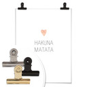 Plakat Confetti & Cream - Hakuna Matata