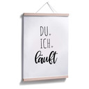 Poster Du, ich, läuft