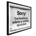 Plakat Banksy - Brak w magazynie
