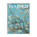 Plakat van Gogh Design - Kwiat migdałowca