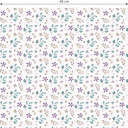 Tapet med mønster - akvarelblomster 01 - violet