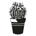 Sticker mural - Cactus 3