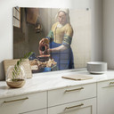 Stænkplade - Vermeer - Pigen med mælkekanden