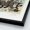 Exklusive Edition: handsigniert und limitiert - Fine Art Poster mit Passepartout im Rahmen - Wo blei