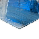 Herdabdeckplatte Blaue Pinselstriche abstrakt - Cheney