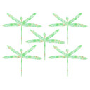 Sæt med guldsmede (mønster) wallsticker