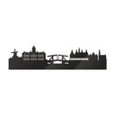 Akrylowa dekoracja panorama Amsterdamu