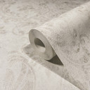 non-woven tapet beige ornamental til stue soveværelse kontor marburg tapet