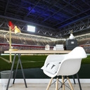 Fototapete - Fortuna Düsseldorf Stadion Eckfahne - 384x260 cm