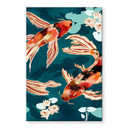 Akrylbillede To koi i en dam - SpaceFrog Designs