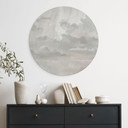 Tableau Velvet Smoke - Nuages Abstraits - Sir Edward x Grigory Gladarev - Alu-Dibond Rond
