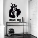 Wallsticker -  Uncle Sam