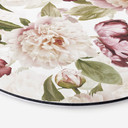 Tableau sur alu-Dibond UN Designs - Fleurs vintages - Rond