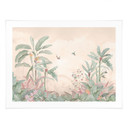 Plakat Tropikalna Sielanka z Kolibrem Morela - Bloomery Decor