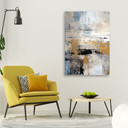 Leinwandbild Abstraktion Gold Glamour