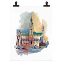 Plakat Hamburg - Pokochaj swoje miasto