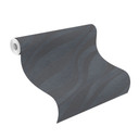 Bølgetapet, non-woven tapet Sky Lounge midnatsblå