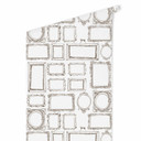 Tapet med mønster - Frame Your Life - brun