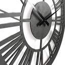 Décoration lumineuse LED en MDF - Horloge classique