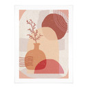 Plakat Demir - Boho ilustracja rośliny
