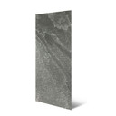 Echtstein - 3D Wandpaneel, Set aus 6 Natursteinplatten als luxuriöse Wandverkleidung - Schiefer Grau