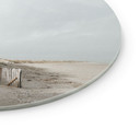 Glasbillede - Klitlandskab ved Vesterhavet - Annie - Rund