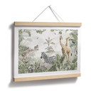Poster jungle dieren op Afmeting - Ms Tiff