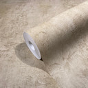 Non-woven tapet i betonlook, ensfarvet brun Tekstur 