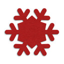 Weihnachtsbaumdecke - Schneeflocke