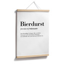 Poster Grammatik - Bierdurst