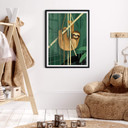 Plakat Brown - Leniwiec