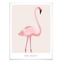 Plakat Pink Beauty - Flamingo