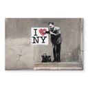 Akrylbillede Banksy - I love New York