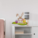 Sticker mural - Lapin de Pâques 2
