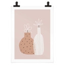 Plakat uplusmestudio - Małe kwiaty w wazonie