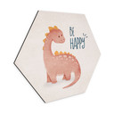 Hexagon Dibond Dino Be Happy - Brachiosaurus - Tunaboylu