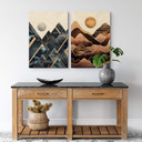 Plakat drewniany Fredriksson - Nocne niebo