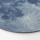 Tableau en Alu-Dibond Pleine Lune - Rond