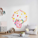 Muursticker Ruby de Eenhoorn