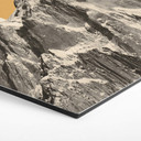 Hexagon Dibond Bodart - Sun and Mountain