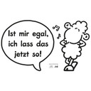 Wandtattoo sheepworld Worthelden Egal