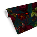 Mønstertapet UN Designs - Mørke blomster
