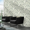 Elle Decoration Patroonbehang Groen