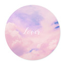 Plakat Lover - inspirowany Taylor Swift - okrągły