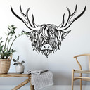 Muursticker Hooglander